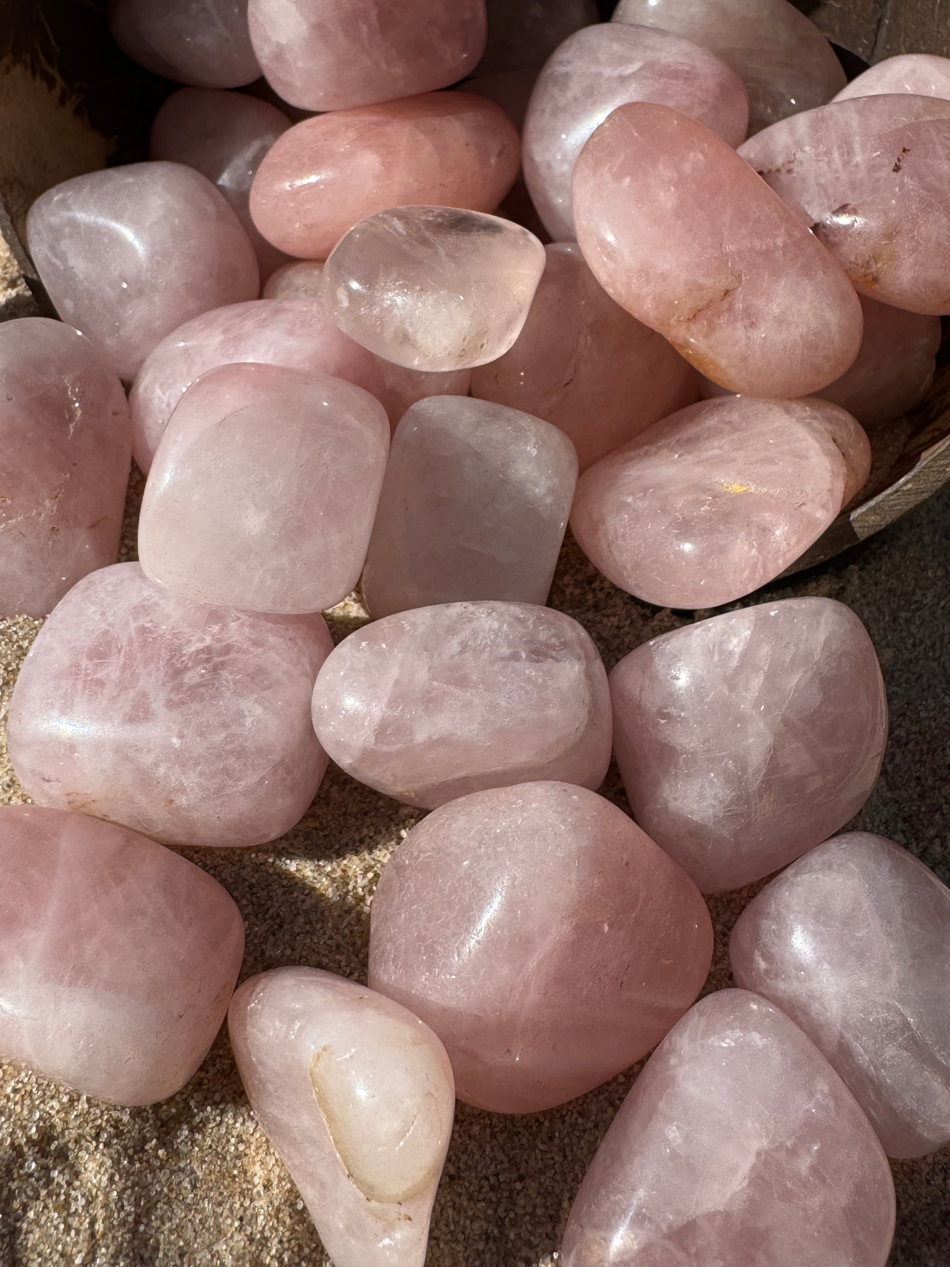 Rose Quartz Tumblestone