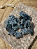 Mini Black Labradorite Star - 15mm