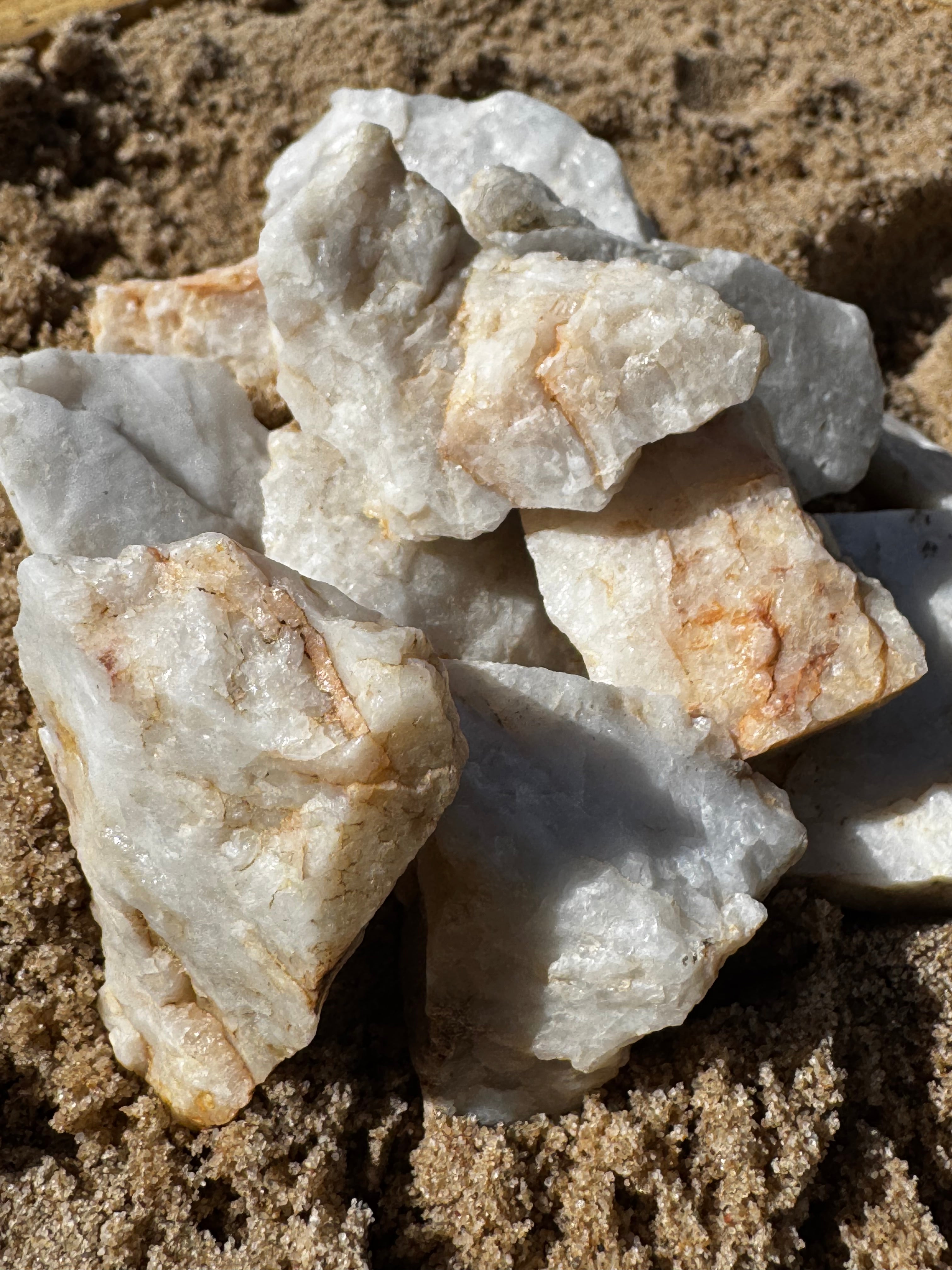 Raw Quartz (self mined)