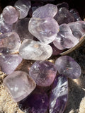 Amethyst Glass Tumblestone