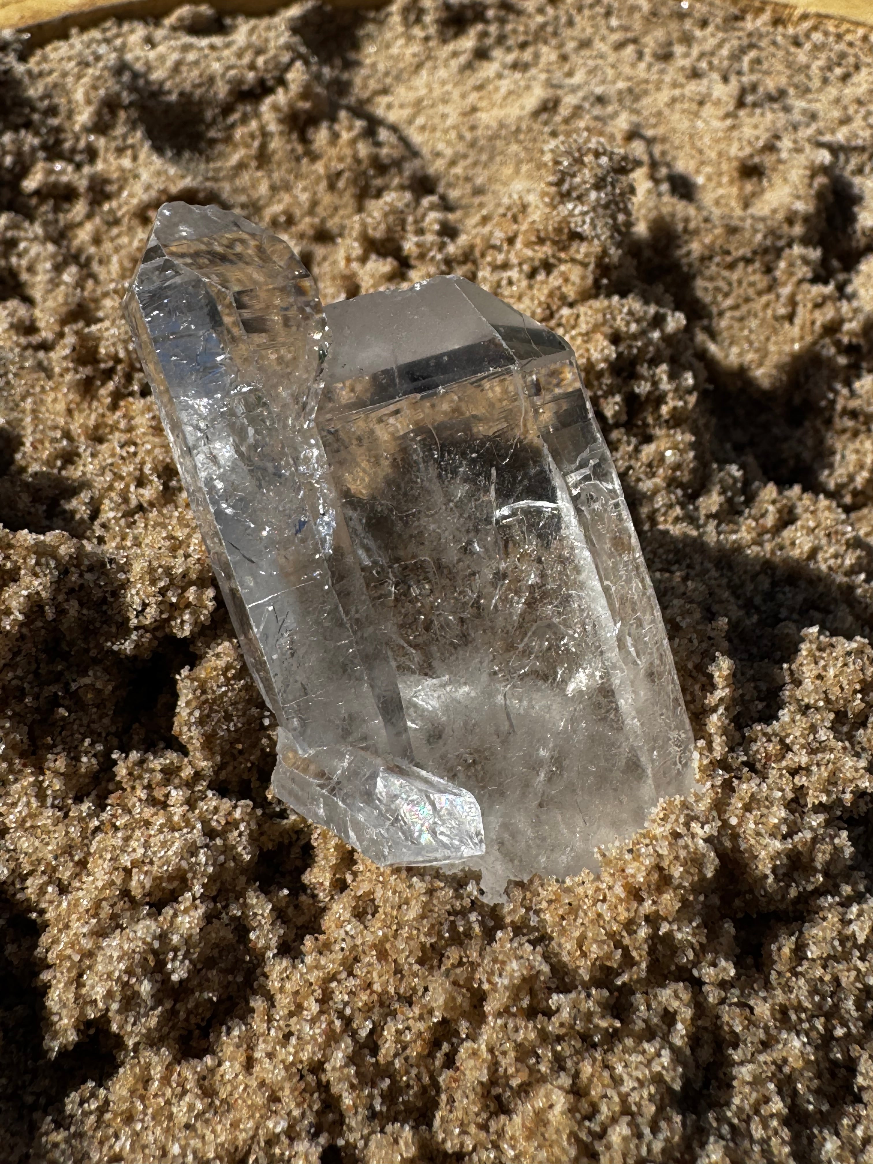 Raw Clear Quarks Points