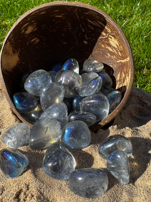 Aura Quartz Tumblestone