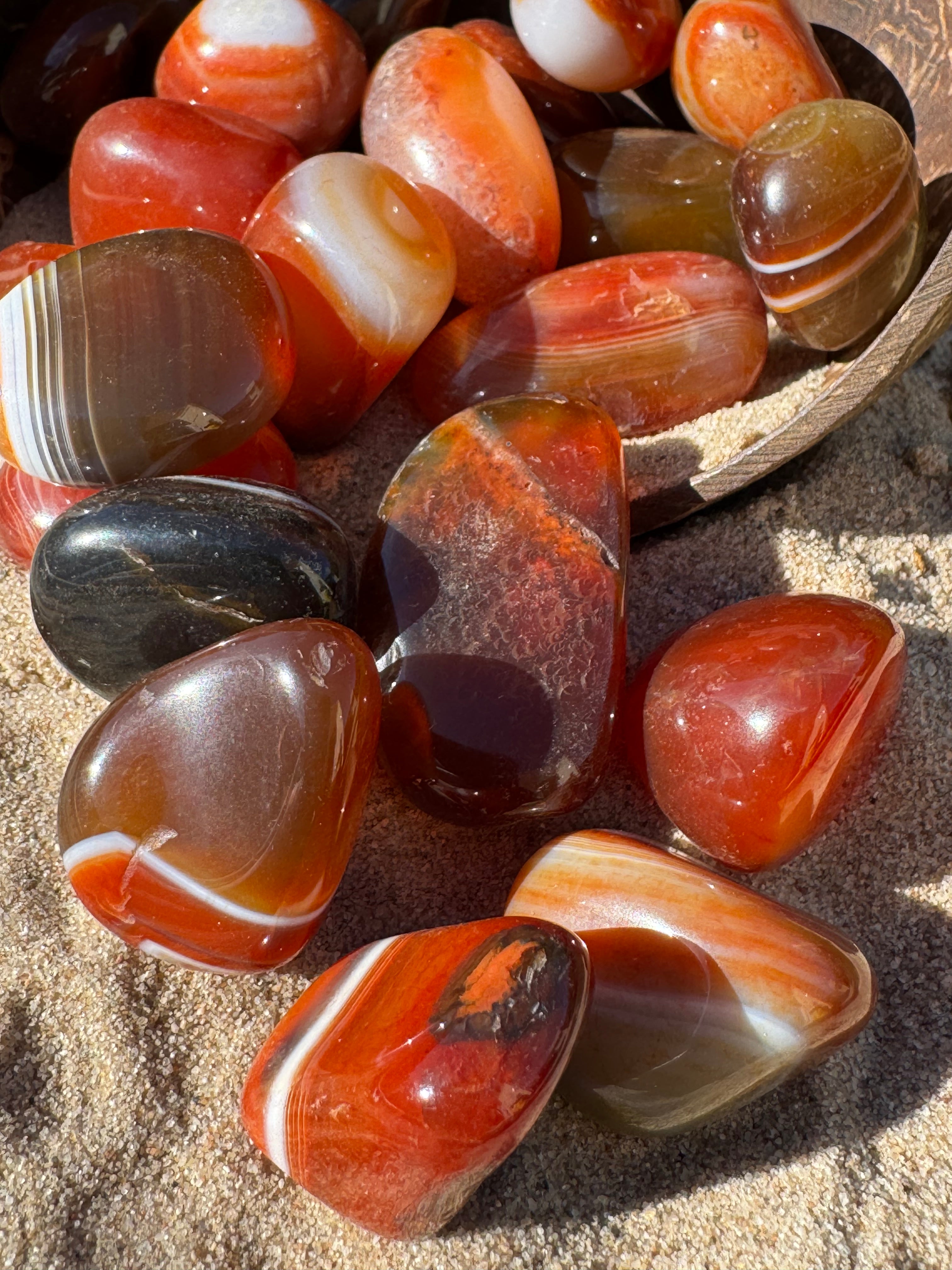 Sardonyx Tumblestone