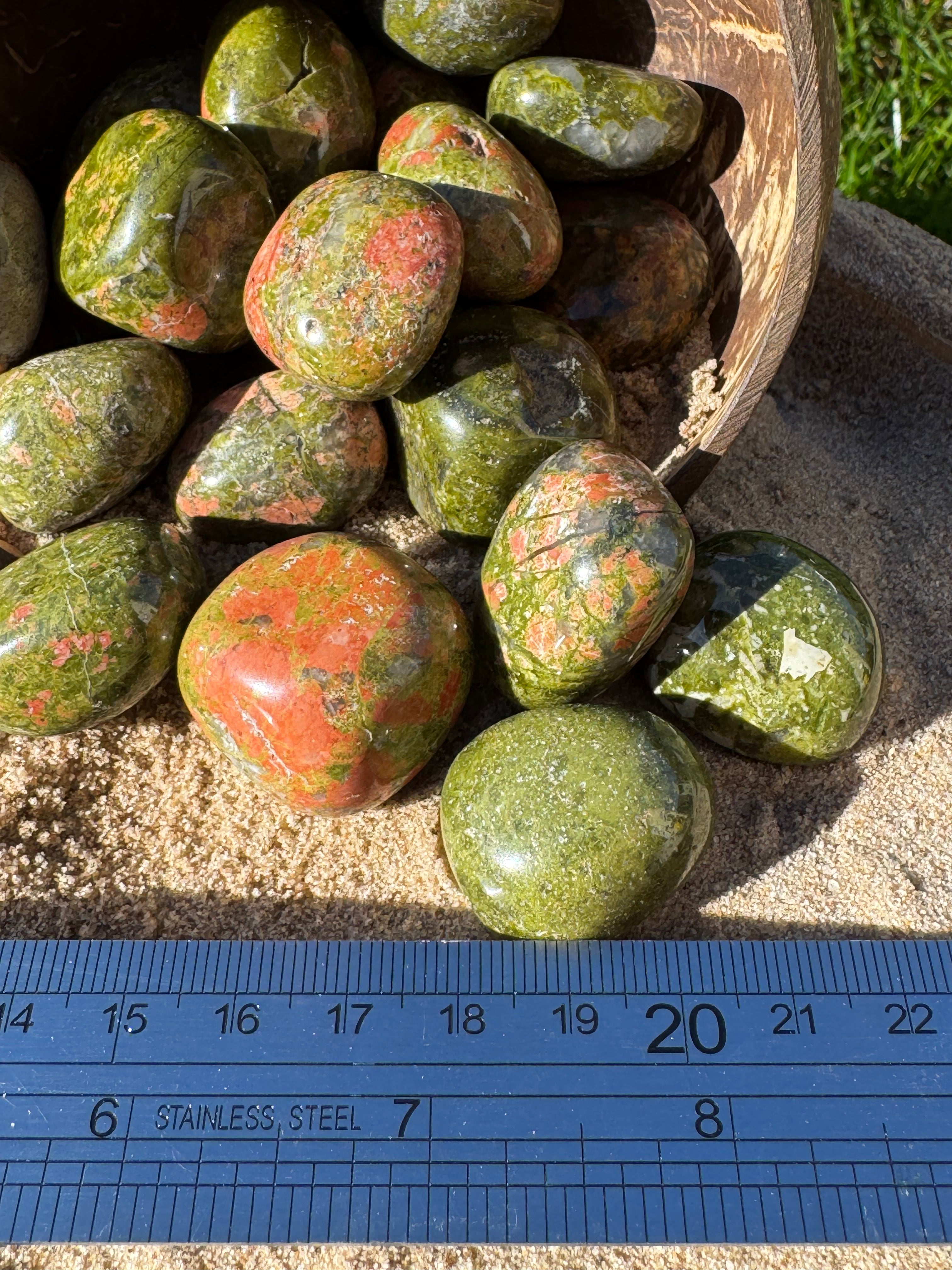 Unakite Tumblestone