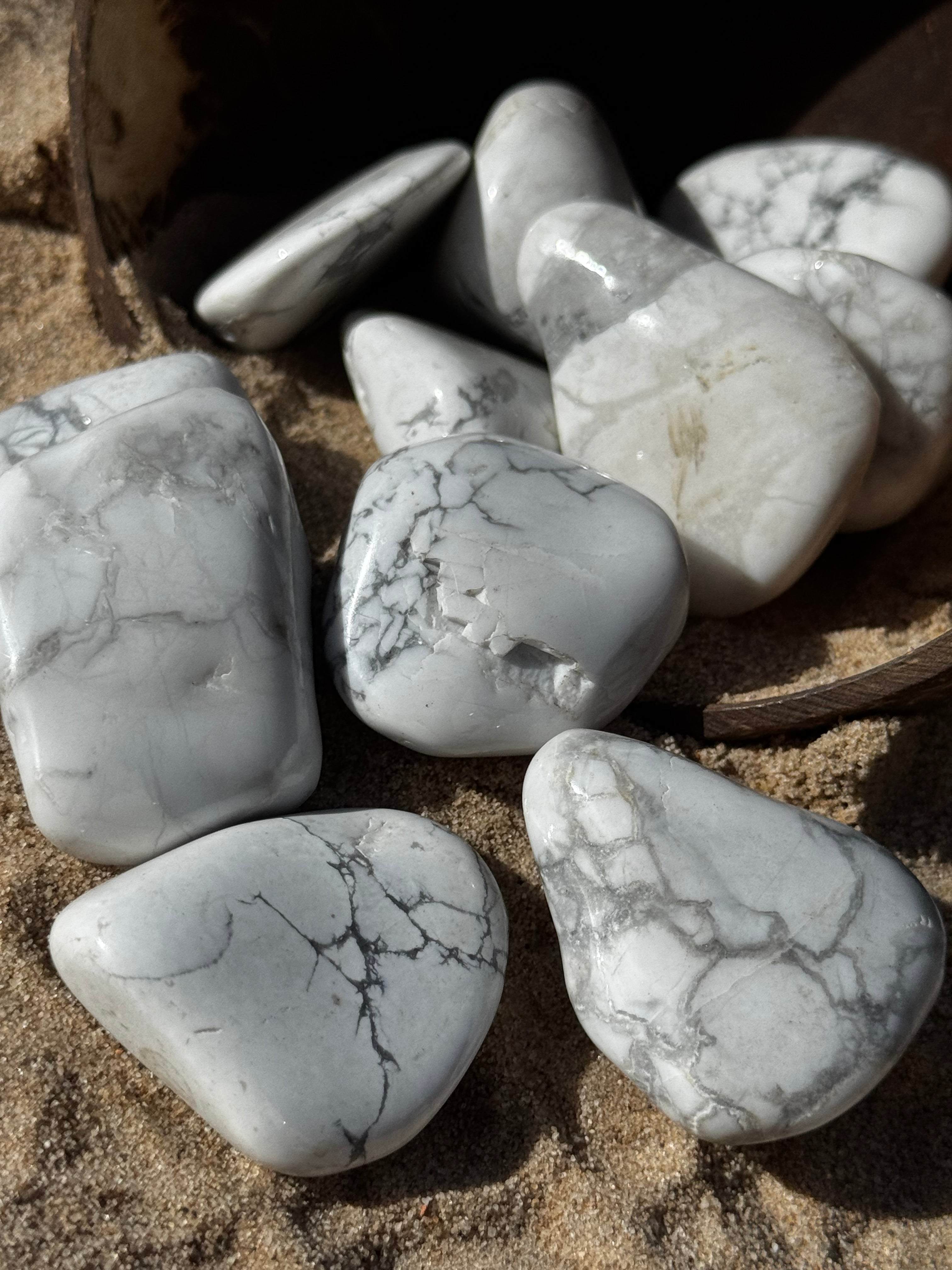 Howlite Tumblestone