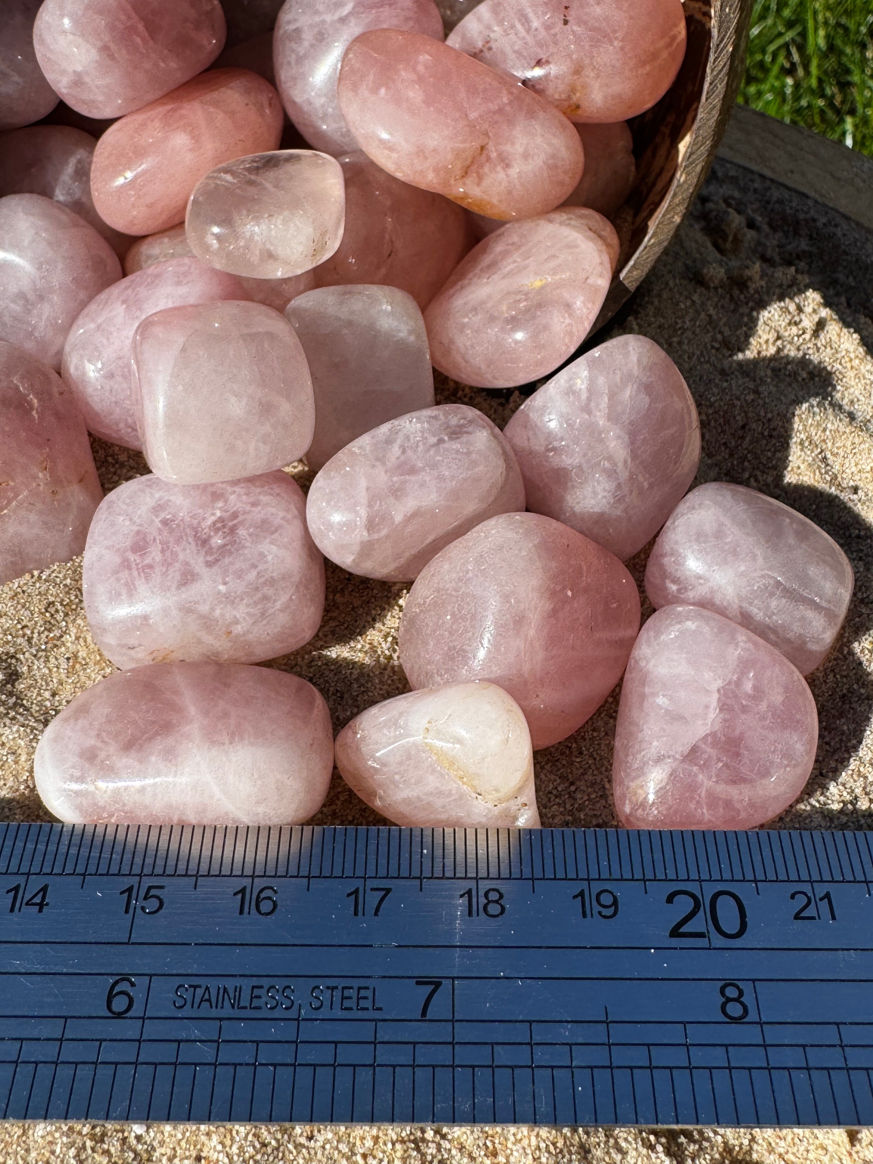 Rose Quartz Tumblestone