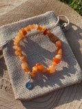 Red Adventurine Chip Bracelet