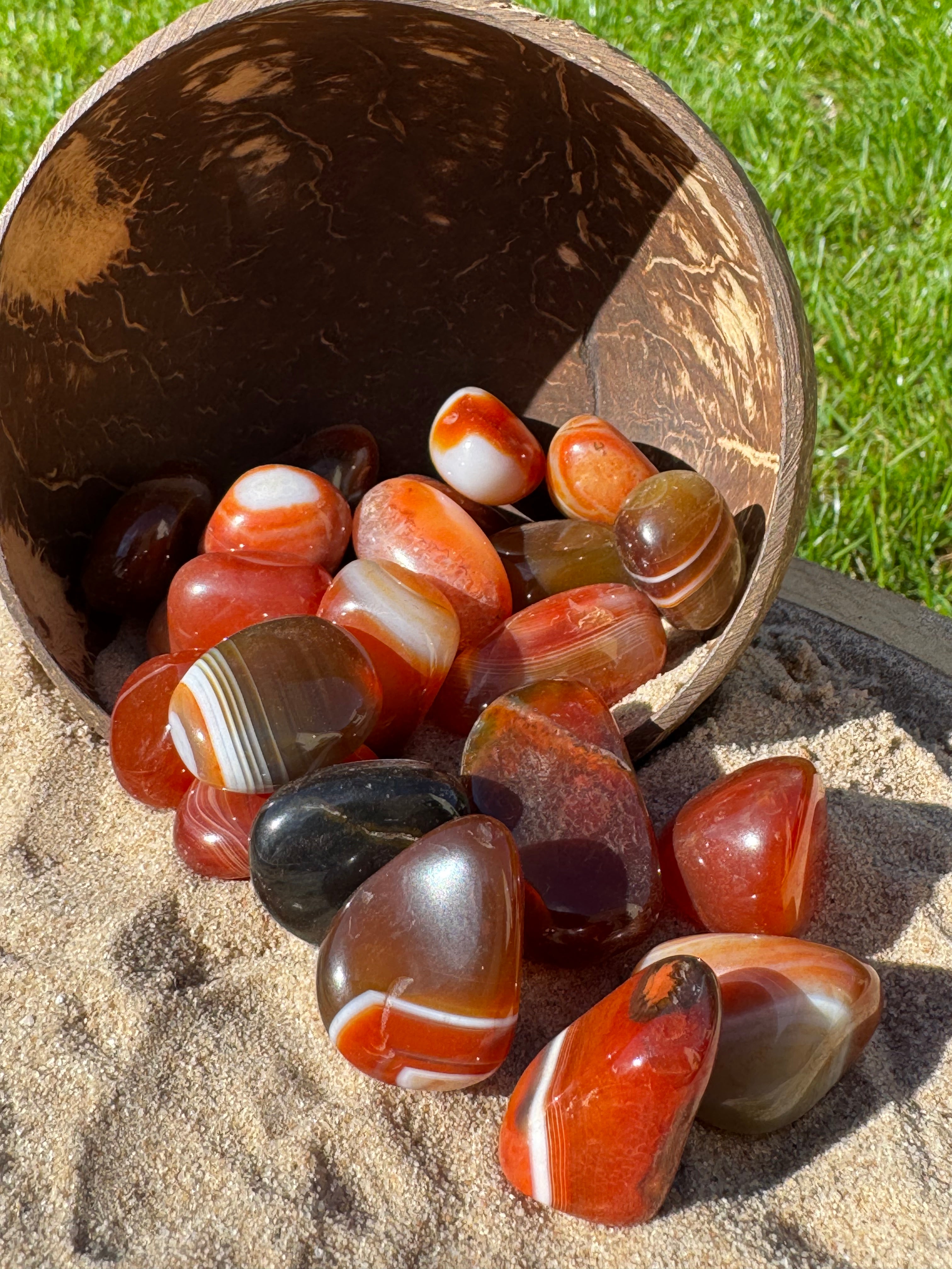 Sardonyx Tumblestone