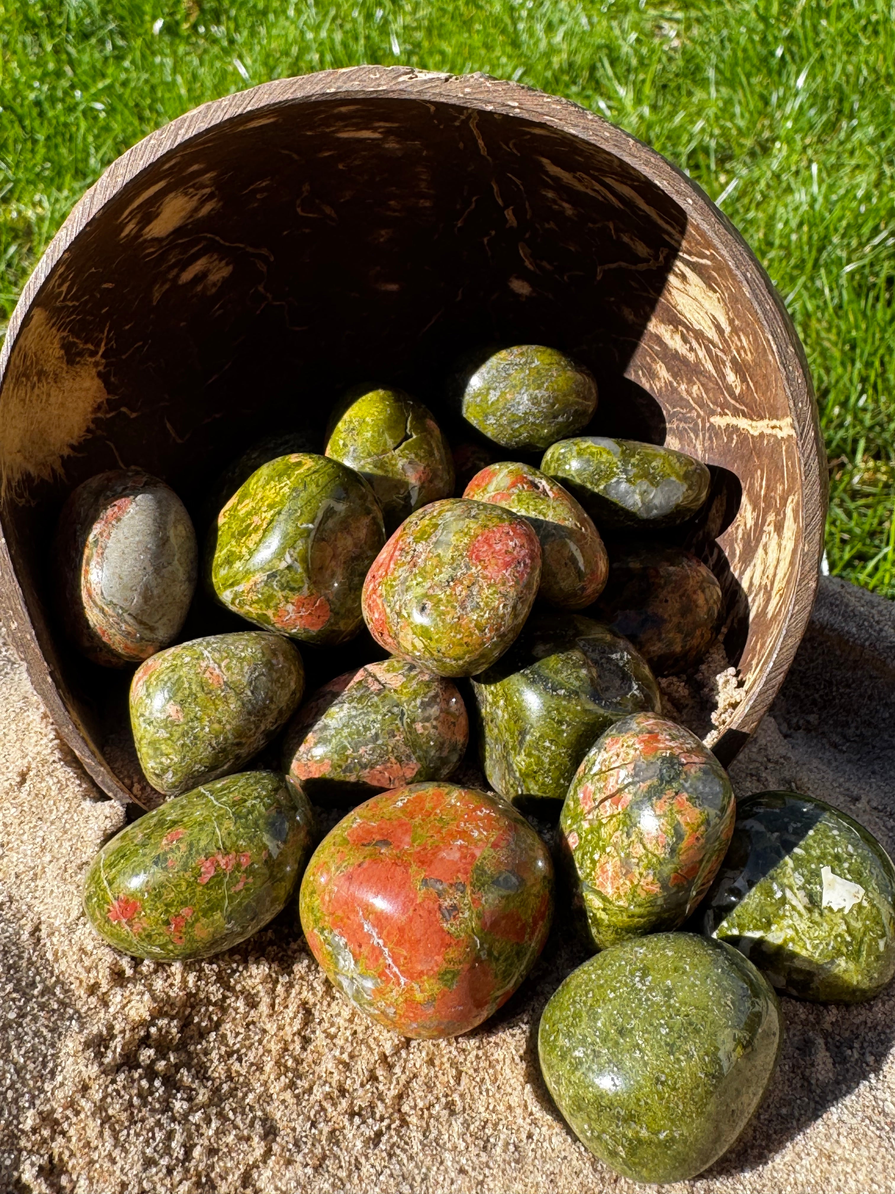 Unakite Tumblestone