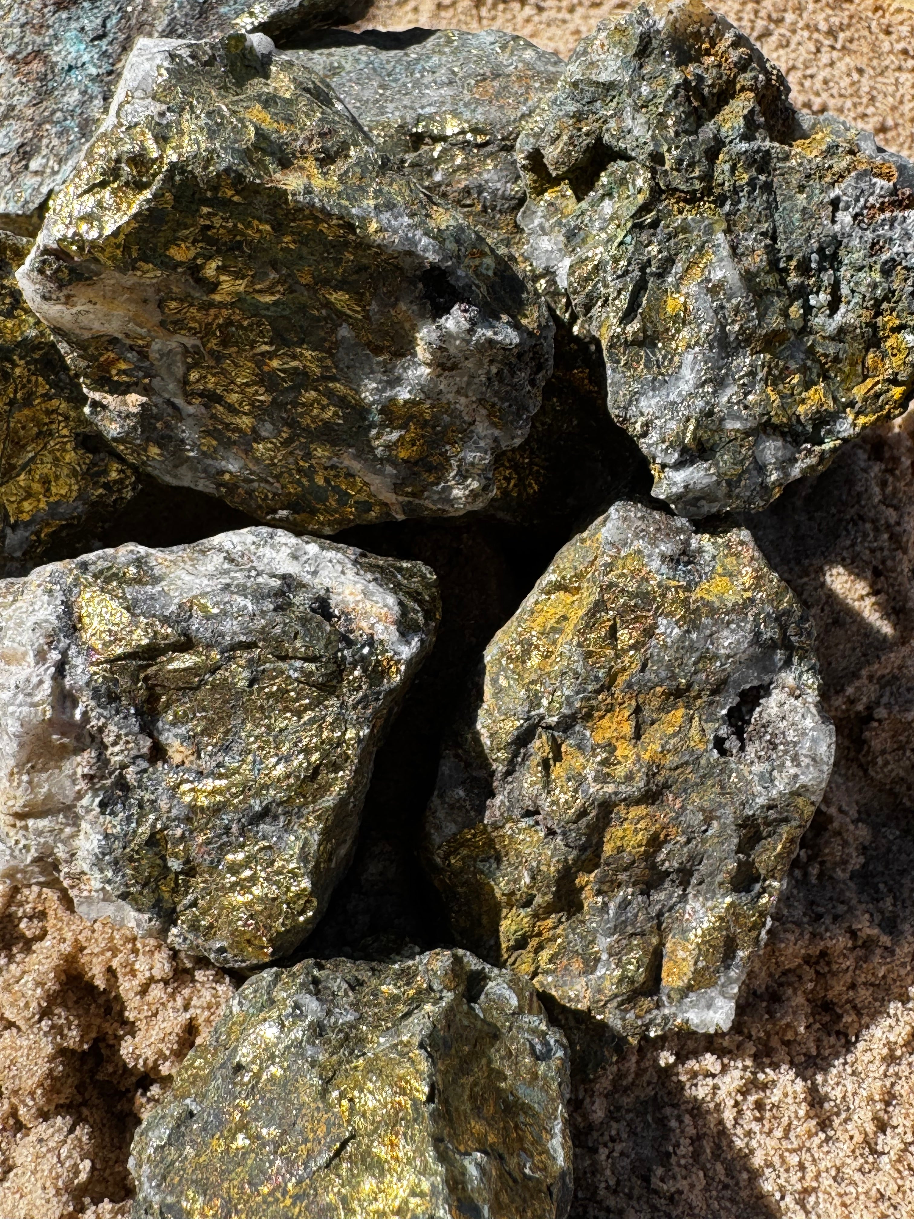 Raw Chalcopyrite