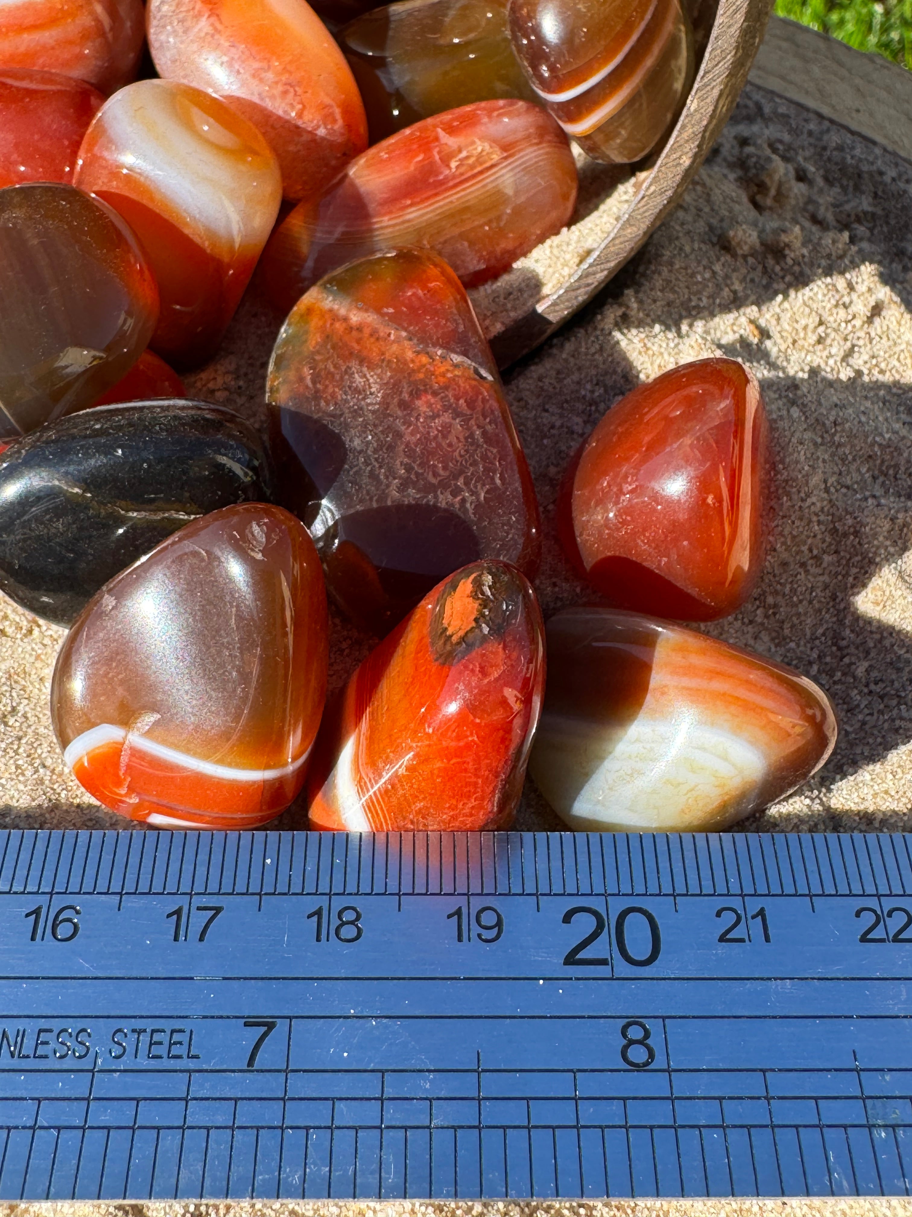 Sardonyx Tumblestone