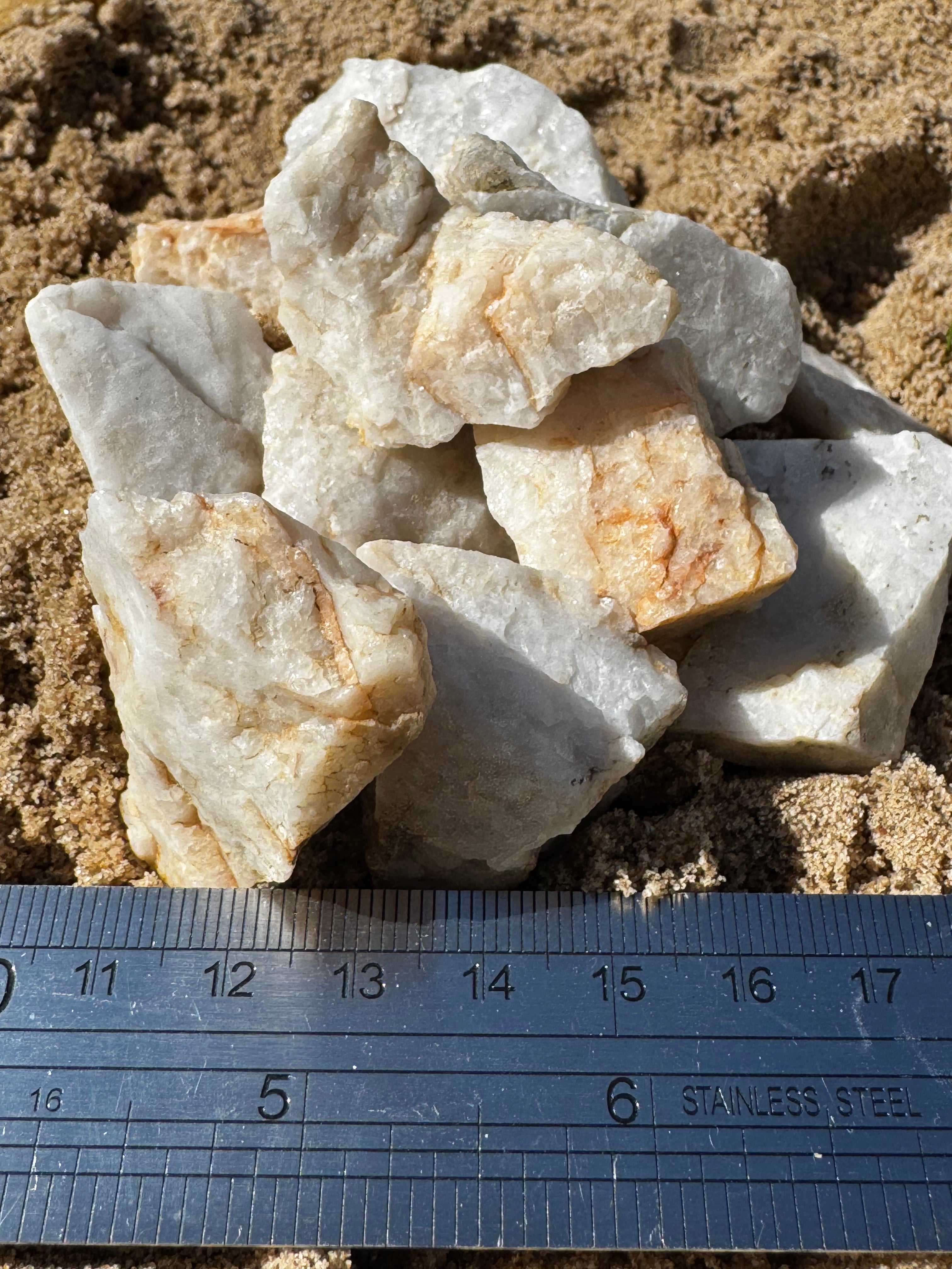 Raw Quartz (self mined)