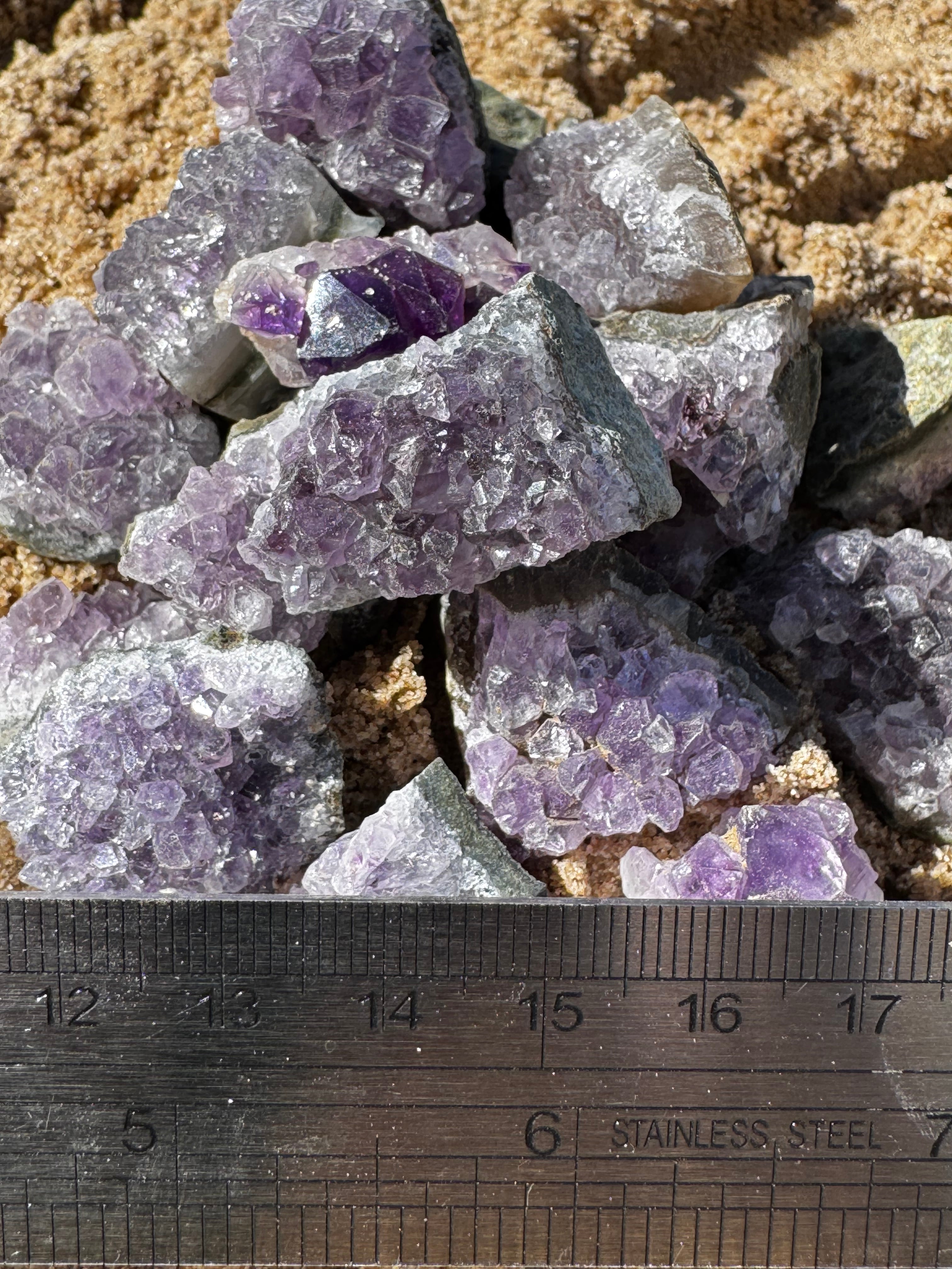 Mini Raw Amethyst