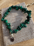 Malachite Chip Bracelet
