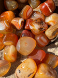 Carnelian Tumblestone