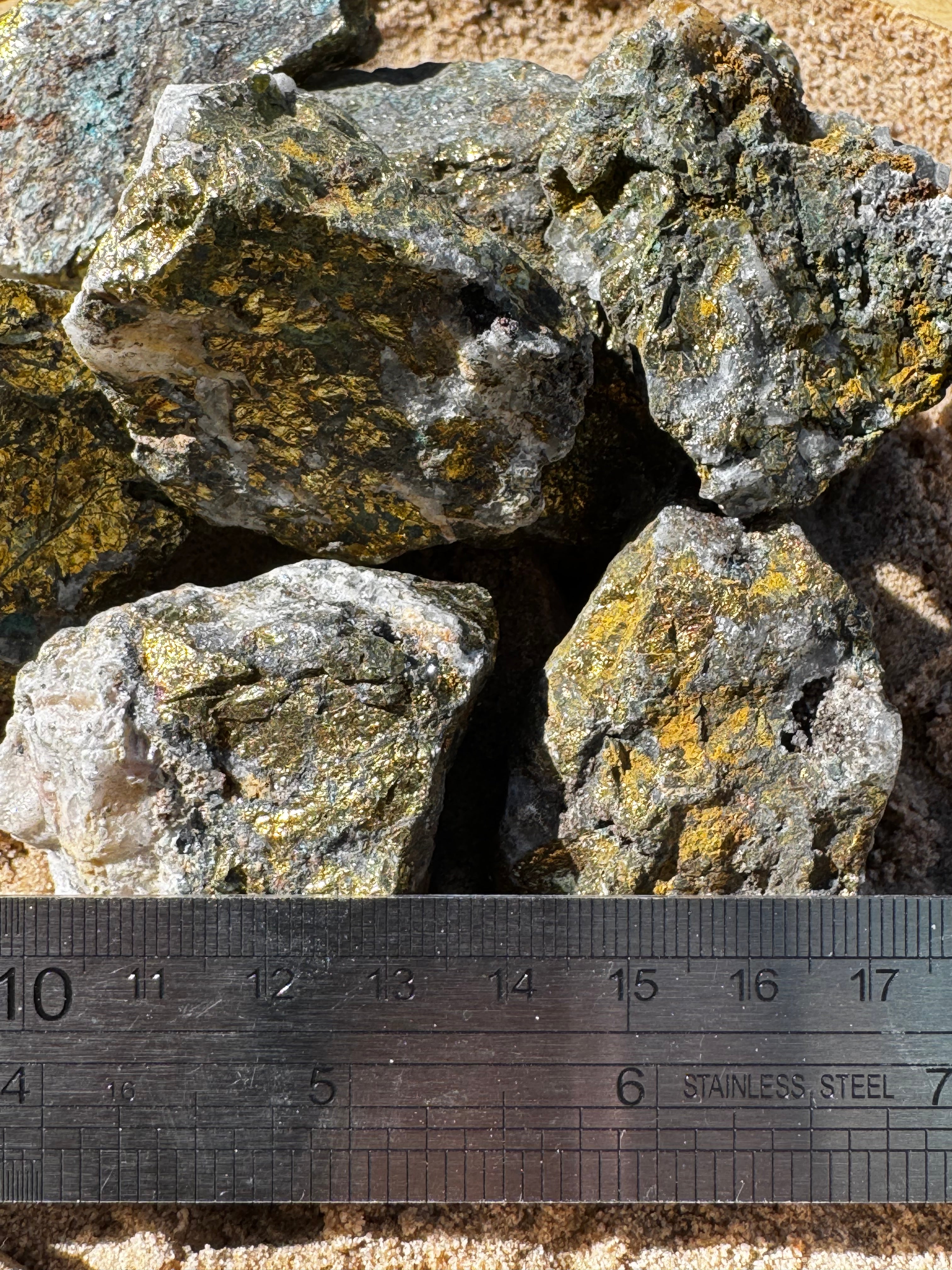 Raw Chalcopyrite