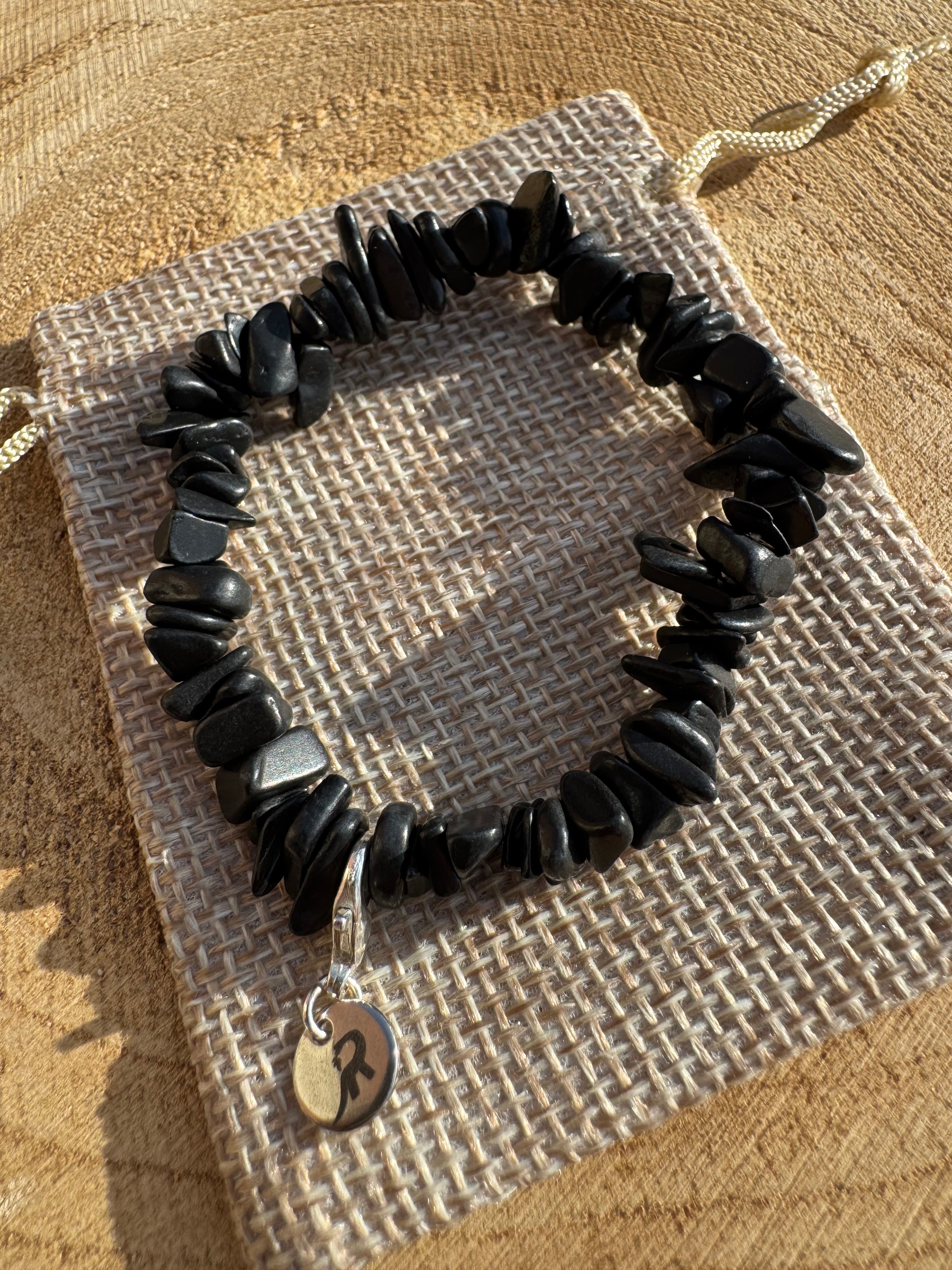 Shungite Chip Bracelet